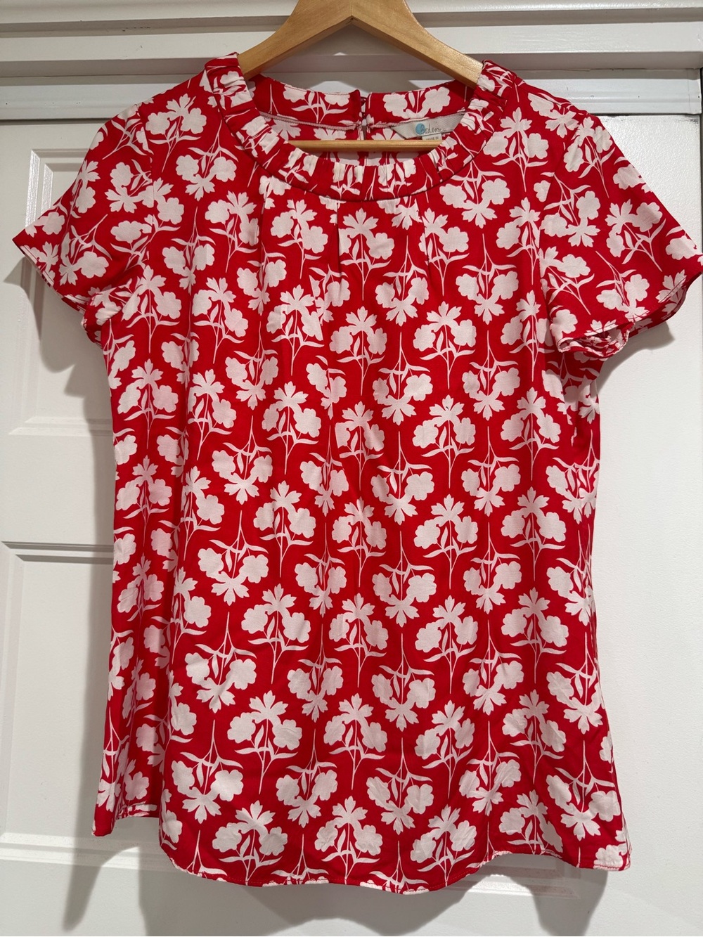 BODEN Carey Silk Blend Floral top